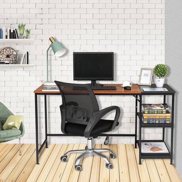 retro black desk