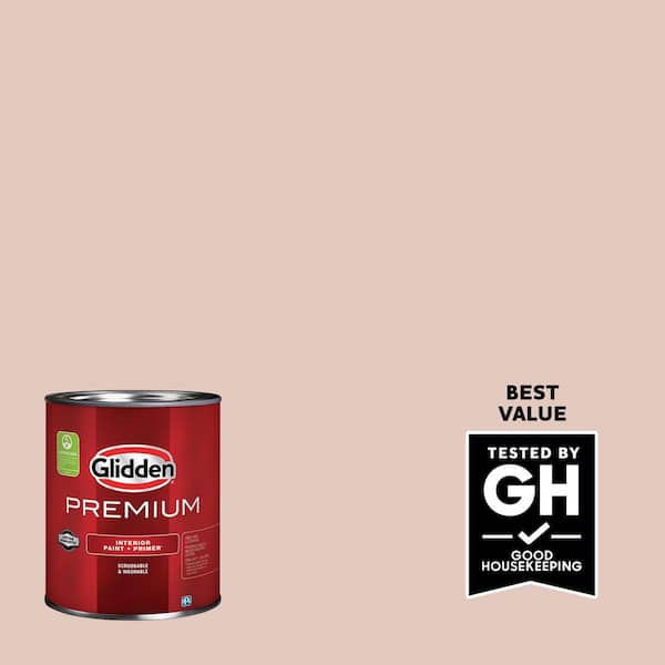 Glidden Premium 1 qt. #PPG1068-3 Sultan Sand Satin Interior Latex Paint