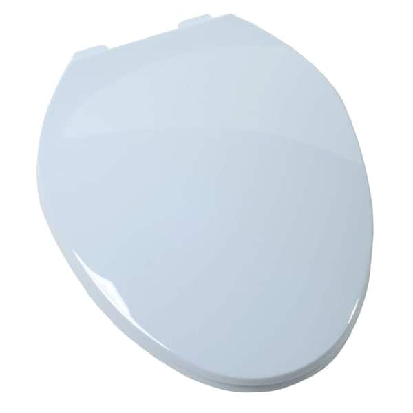 Comfort Seats Deluxe Elongated Closed Front Toilet Seat in Dresdon Blue