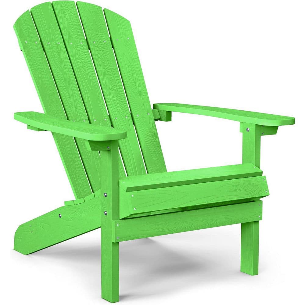 Classic Lime HIPS Plastic Outdoor Patio Adirondack Chair price history on PriceWatchPro