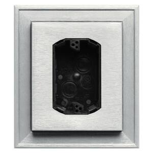 7 in. x 8 in. #123 White Electrical Mounting Block