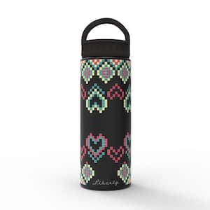 Simple Modern 12 Oz. Ascent Water Bottle - Stainless Steel Hydro with Handle  Lid - Double Wall Tumbler Flask Vacuum Insulated Small Reusable Metal  Leakproof Kids Pattern: Wood Grain 
