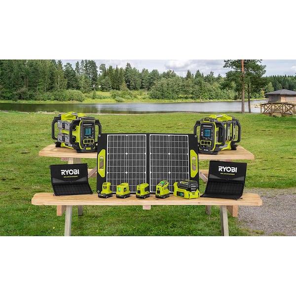 RYOBI ONE+ 18V Lithium-Ion Portable Power Source P743 - The Home Depot