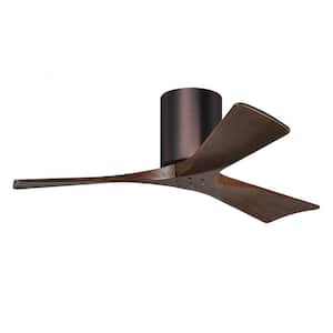 Irene-3H 42 in. Indoor/Outdoor Brushed Bronze Ceiling Fan