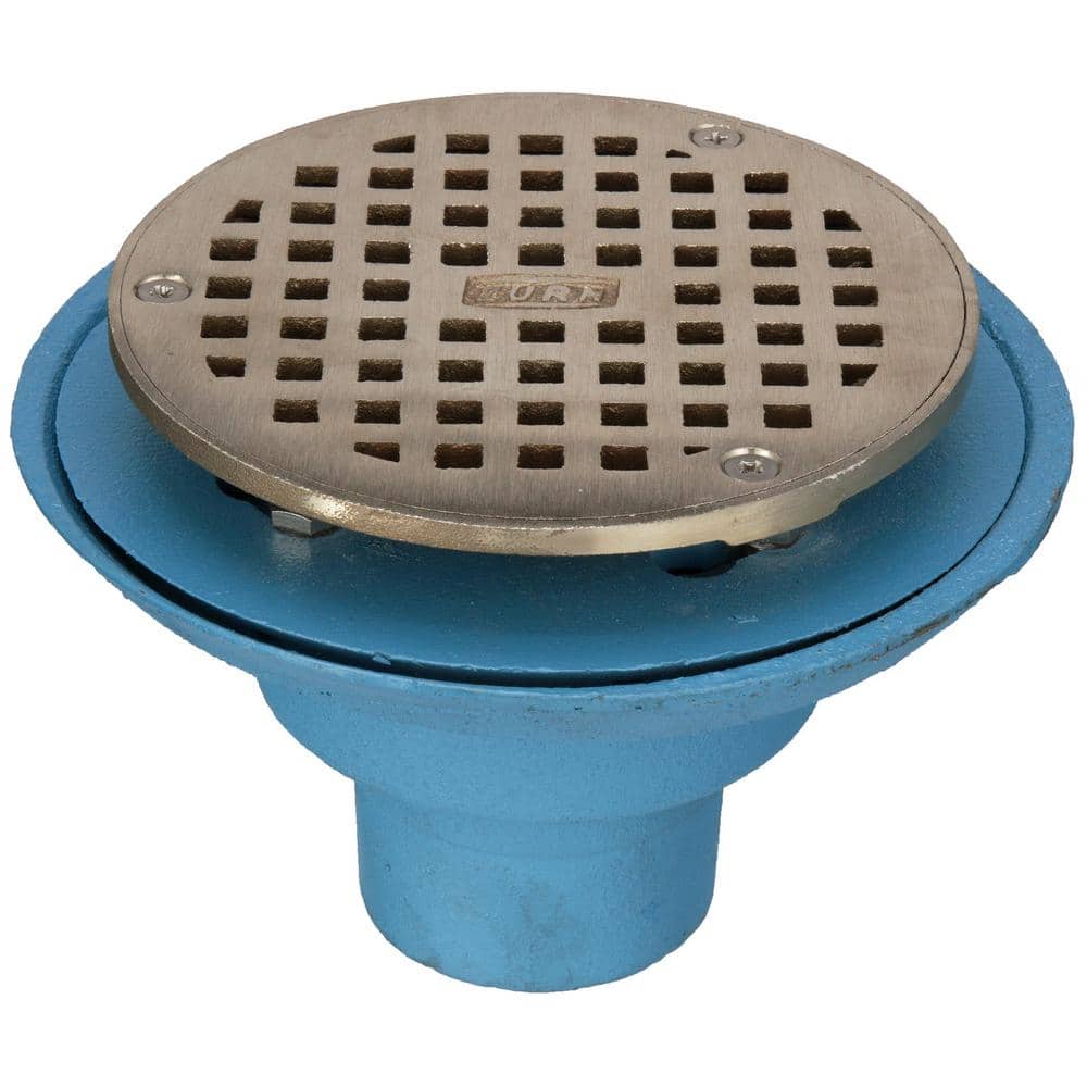 Zurn 2 in. Shower Drain Nickel Bronze FD2254-NH2-R5 - The Home Depot
