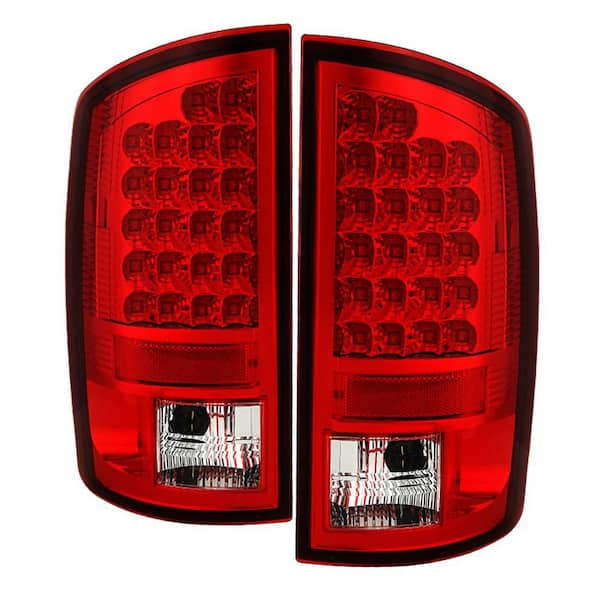 Spyder Auto Dodge Ram 02-06 1500 / Ram 2500/3500 03-06 LED Tail Light - Red Clear