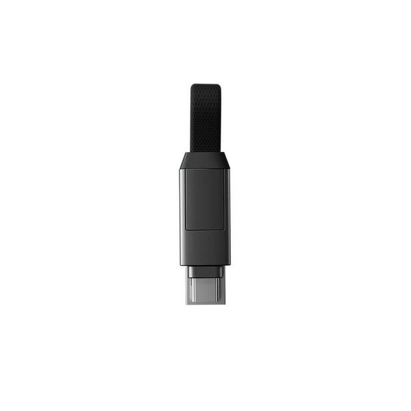 Rolling Square InCharge 6 Mercury Gray 6 in 1 Charging Cable