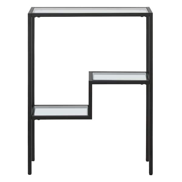 Meyer&Cross Lovett 22 in. Blackened Bronze Rectangular Console Table