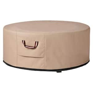 Fire Pit Cover 48 in. Round - Heavy Duty 900D Strong Tear-Resistant, UV Resistant and Waterproof for Outdoor