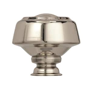 Kane 1-3/16 in. (30mm) Classic Polished Nickel Round Cabinet Knob