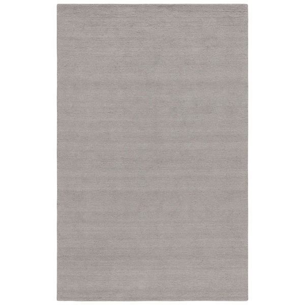 SAFAVIEH Outdoor Micro-Loop Gray 4 ft. x 6 ft. Solid Area Rug