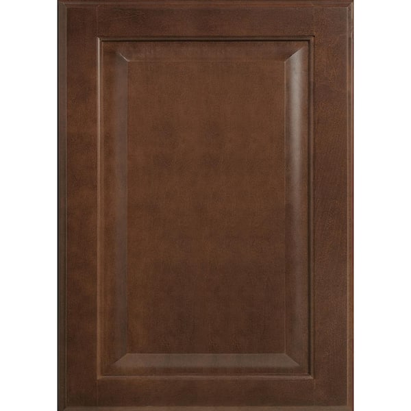 Hampton Bay Hampton Assembled 18x30x12 in. Wall Flex Kitchen Cabinet with Shelves and Dividers in Cognac Red