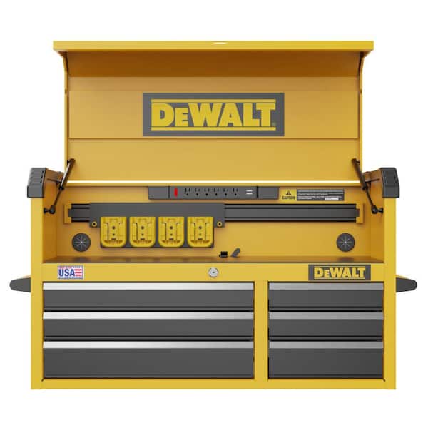 DEWALT 41 in. W x 19 in. D 6-Drawer Top Tool Chest