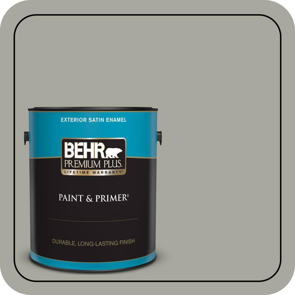 1 gal. #PPU25-05 Old Celadon Satin Enamel Exterior Paint & Primer price history on PriceWatchPro
