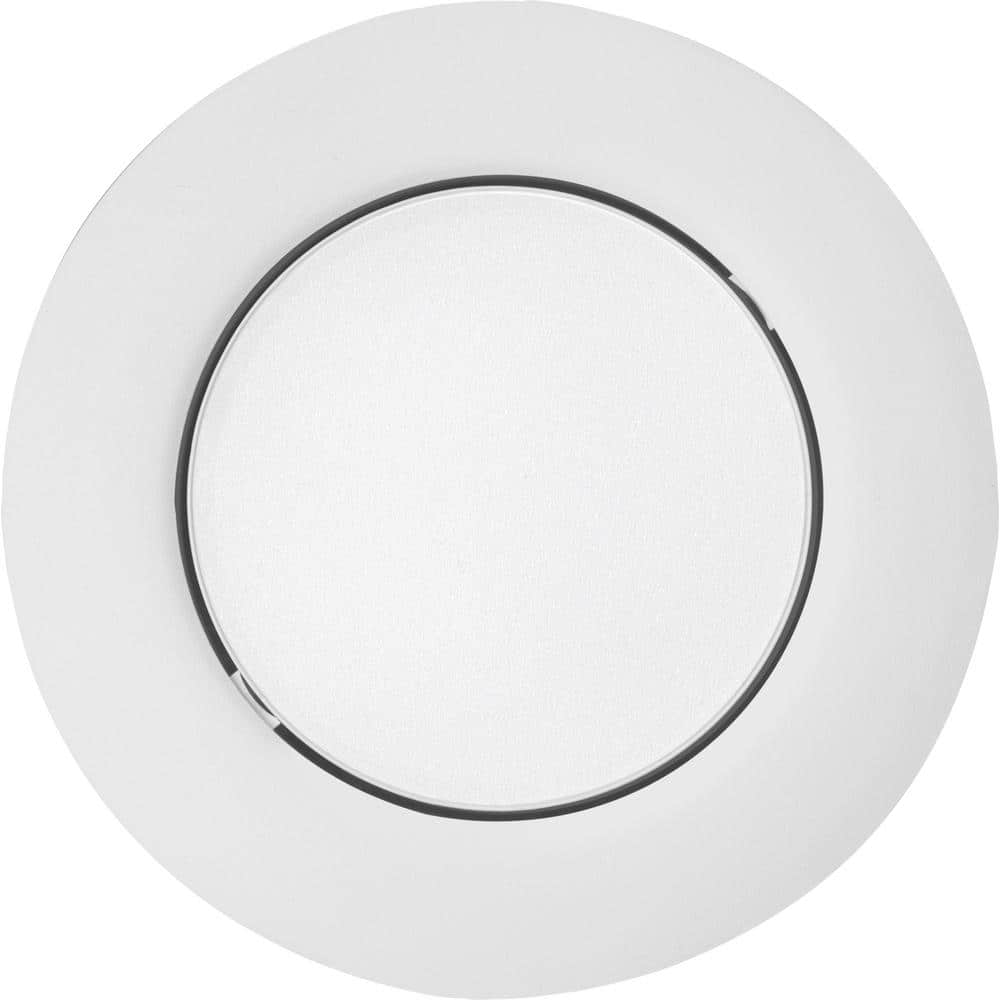4-Inch Adjustable White LED Recessed Downlight with Trim