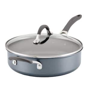 A1 Series 5 qt. Aluminum Saute Pan in Graphite with Lid