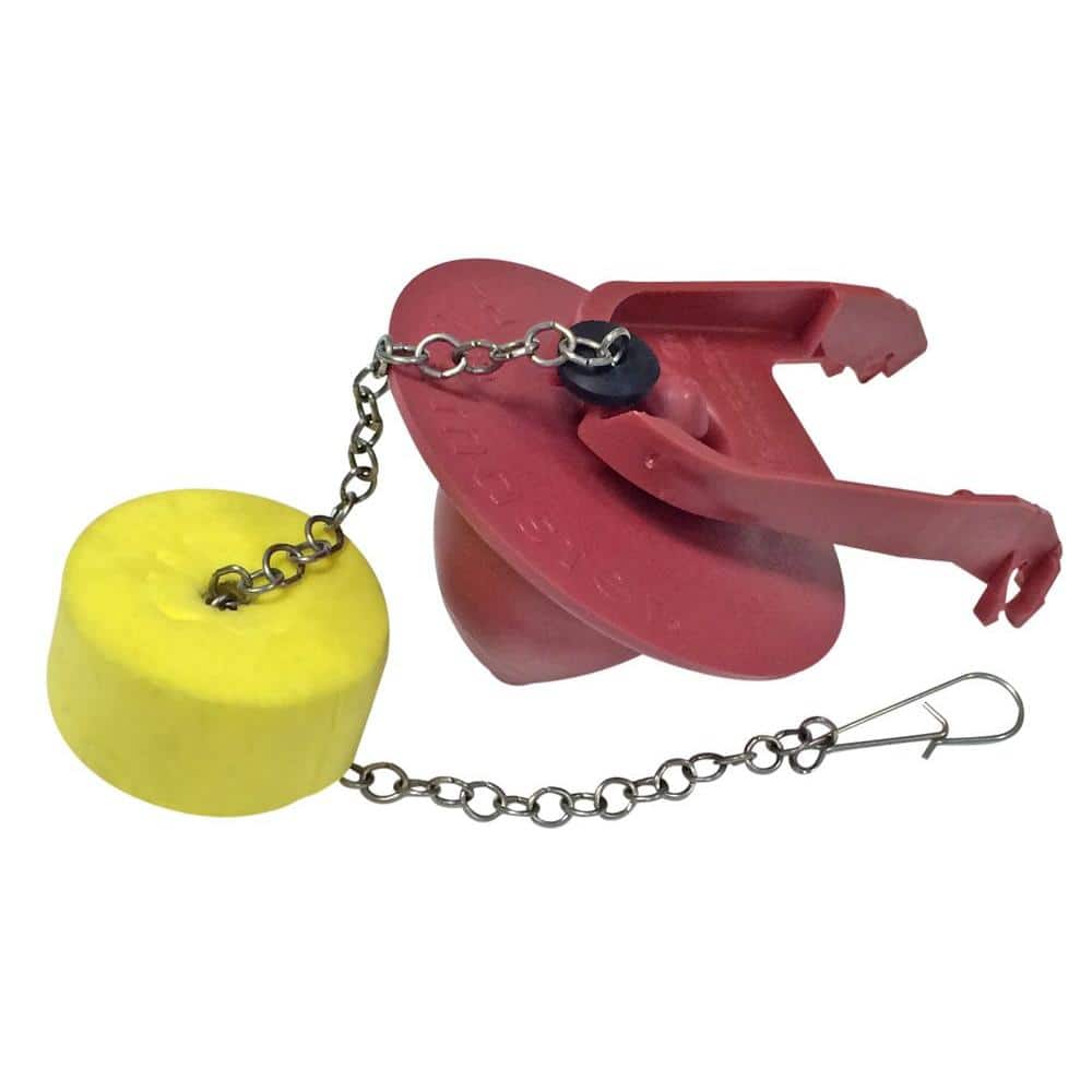 Fluidmaster Universal 2 in. Adjustable Toilet Flapper for Glacier Bay