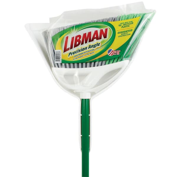 Libman Large Precision Angle Broom with Dust Pan