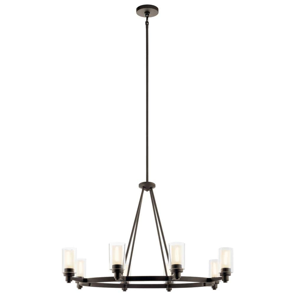 Kichler sale Circolo 6-Light Olde Bronze Modern/Contemporary Chandelier