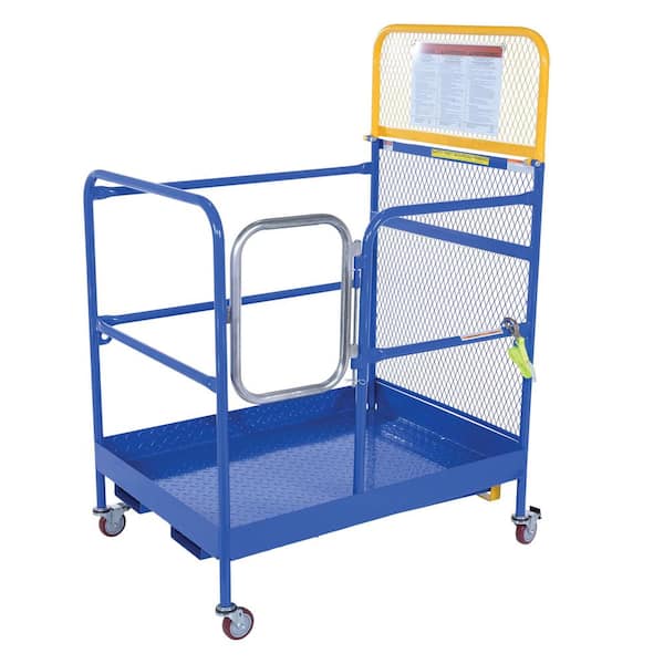 Vestil 36 in. x 48 in. Steel Work Platform with Casters