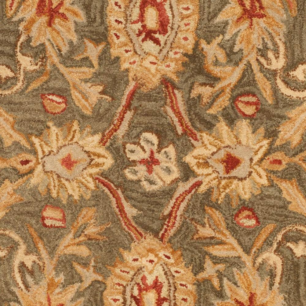Anatolia Brown and Ivory Hand Tufted Wool Area Rug
