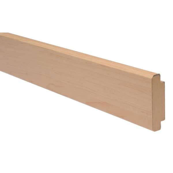 Marlite Supreme Wainscot 8 Linear ft. MDF Charleston Maple Chair Rail