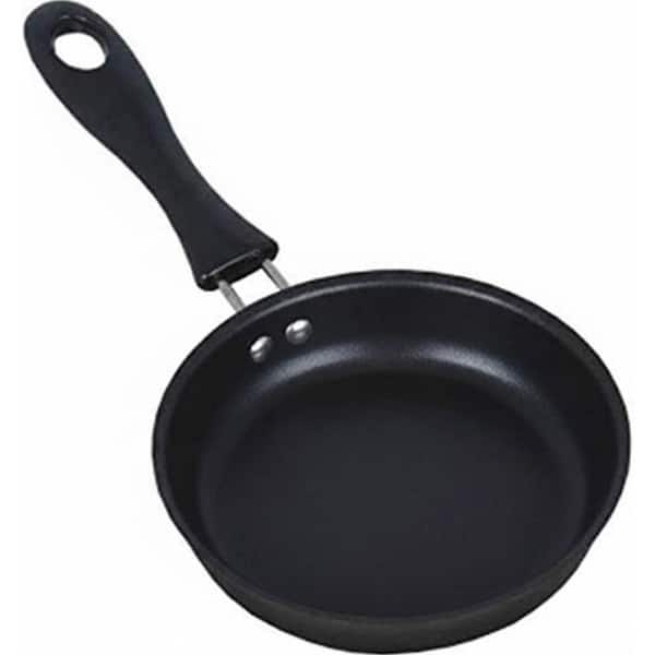 Omelette Pans Iron Mini Nonstick Frying Pan with Handle Cast Iron Non-Scratch Coating Gas Induction