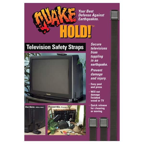 QuakeHOLD! Television Safety Strap