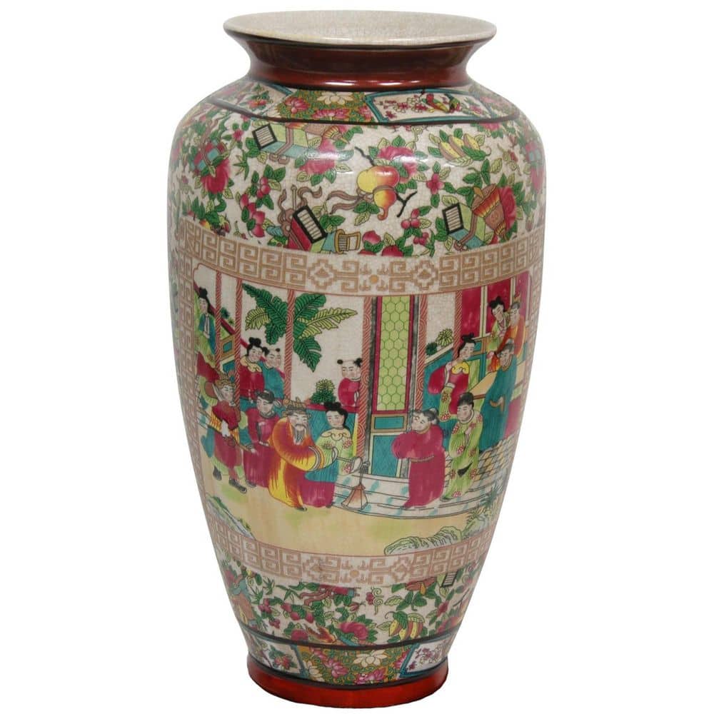 RiSaO＊❤️ Amazon.com: Deco 79 Ceramic Decorative Vase Antique Style