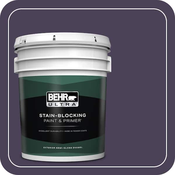 BEHR ULTRA 5 gal. Home Decorators Collection #HDC-CL-06 Sovereign Semi-Gloss Enamel Exterior Paint & Primer