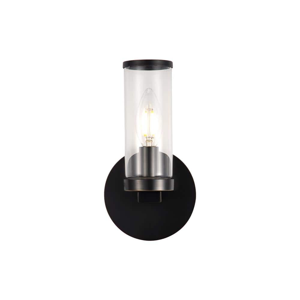 Revolve Urban Bronze Dimmable Cylinder Wall Sconce