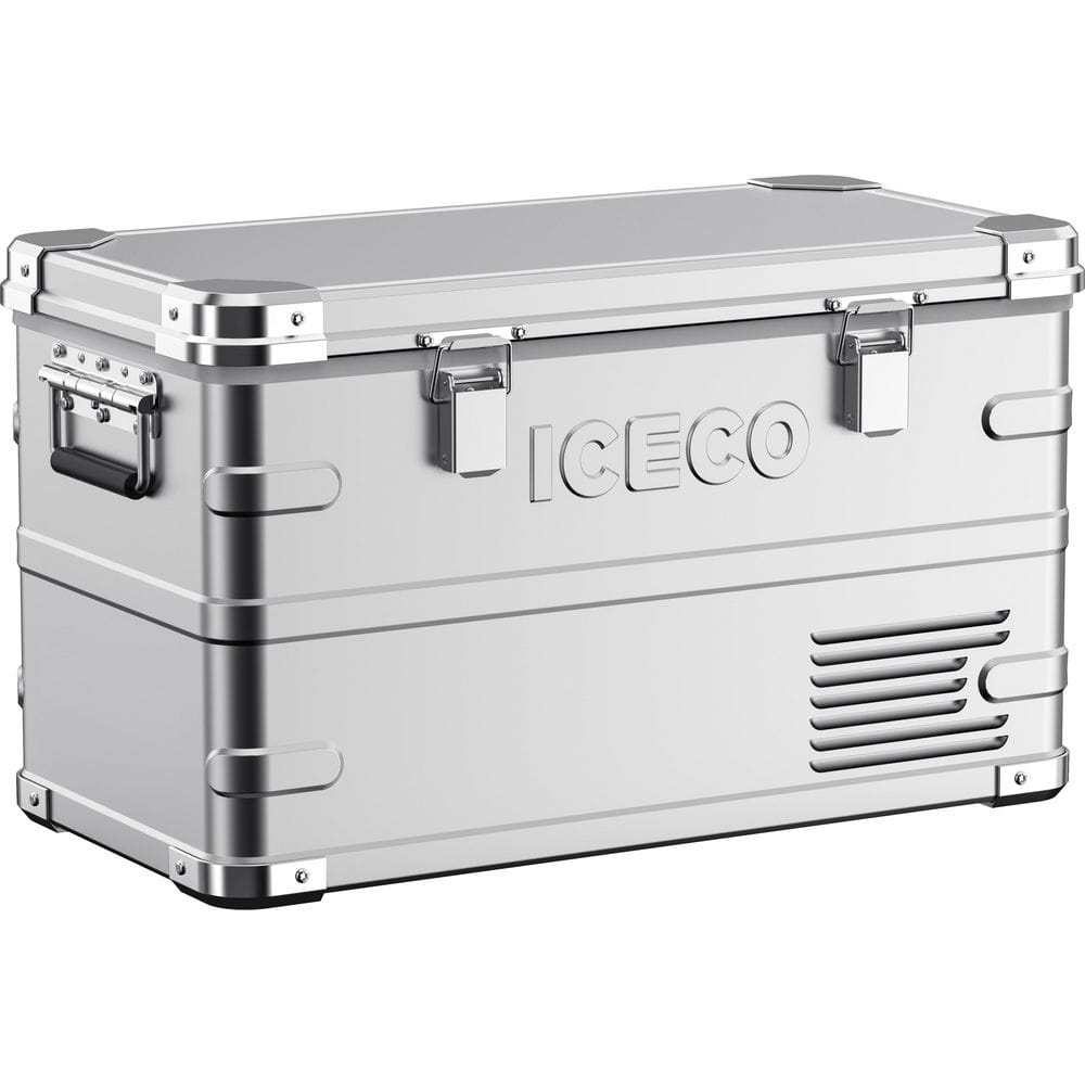 ICECO APL35 Aluminum 1.24 cu. ft. Manual Defrost Dual Zone