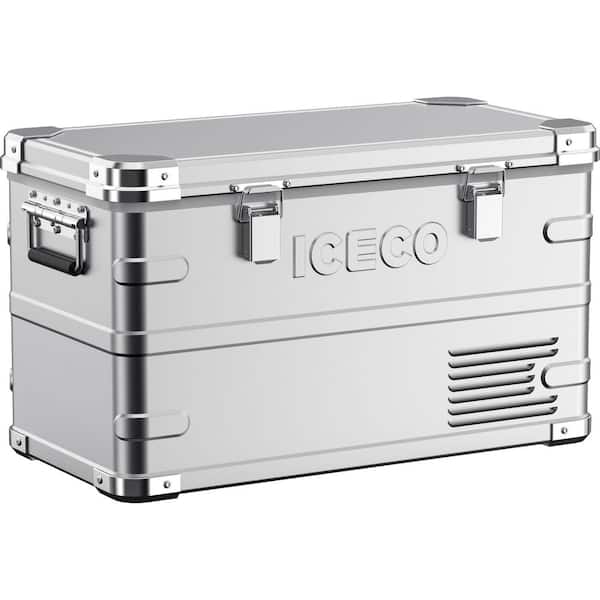 ICECO APL35 Aluminum 1.24 cu. ft. Manual Defrost Dual Zone