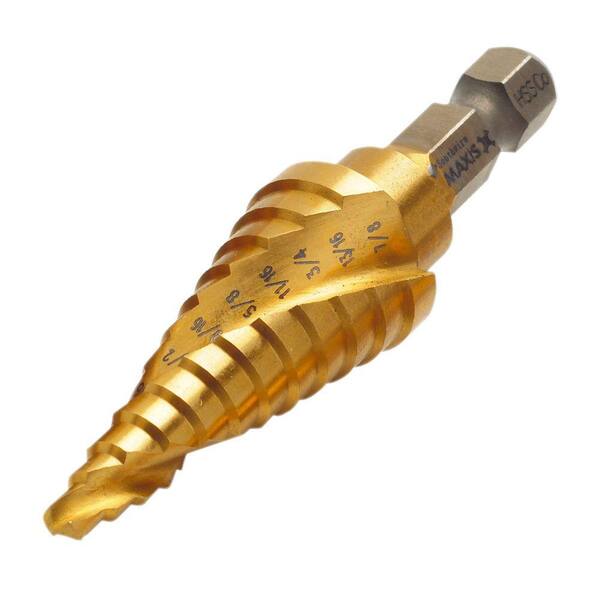 Maxis 3/16 - 7/8 in. Step Drill Bit