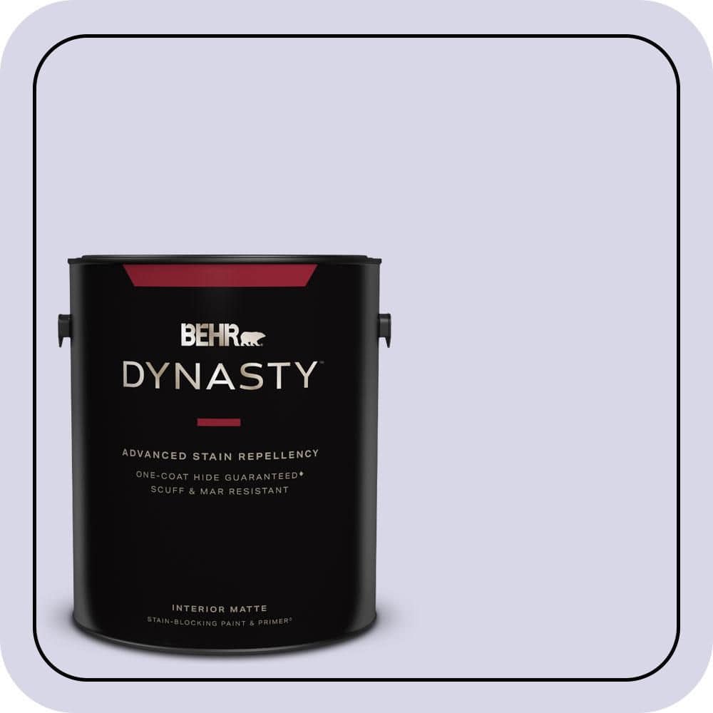 1 gal. #630A-2 February Frost Matte Interior Stain-Blocking Paint & Primer