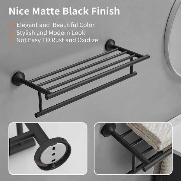 Stylish Black Towel cheapest Rack 9.8