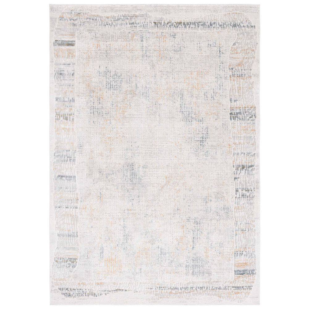 Princeton 9 ft. x 12 ft. Light Beige Distressed Abstract Border Area Rug price history on PriceWatchPro