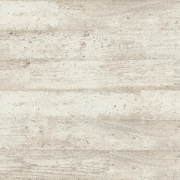 Unbranded Deven Light Brown Concrete Vinyl Non-pasted Matte Wallpaper