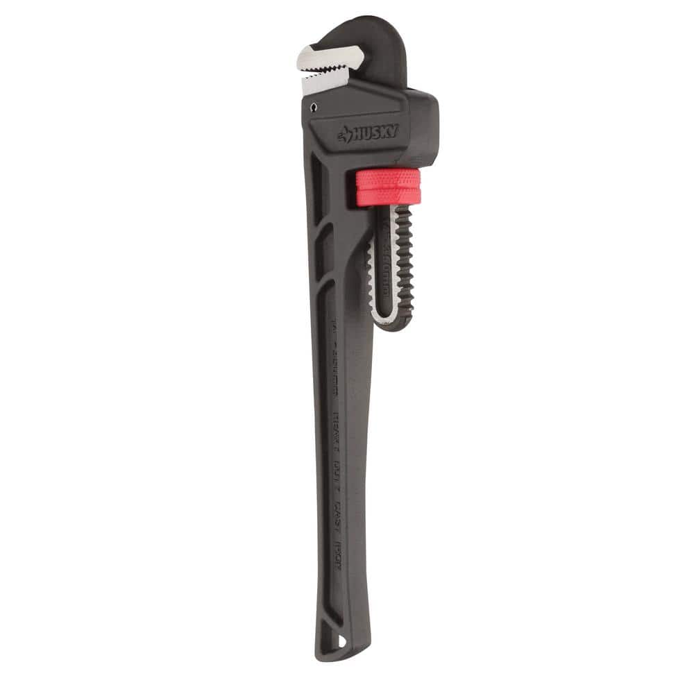14 in. Heavy Duty Cast Iron Pipe Wrench with 1-1/2 in. Jaw Capacity (D)