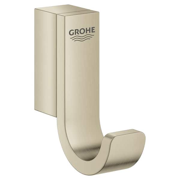 Selection J-Hook Robe/Towel Hook in Brushed Nickel