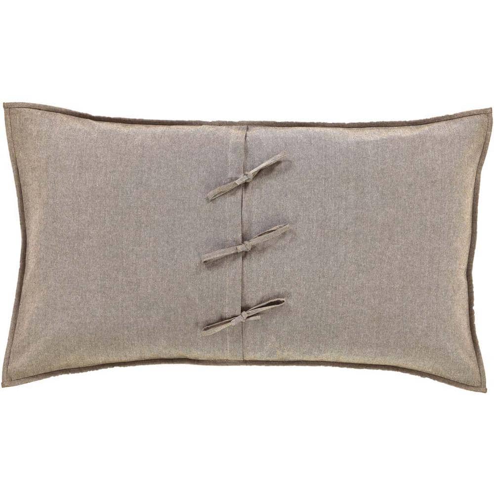 Rory King Patchwork Cotton Sham in Neutral Tones
