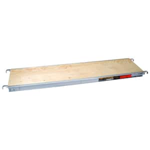 7 ft. x 19 in. Aluminum Scaffold Platform with Plywood Deck