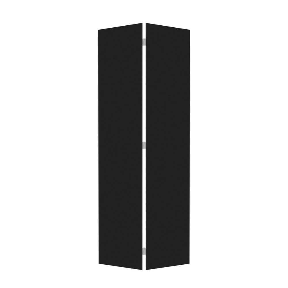 ぺぴぃ　フラットボード Modern flat panel 24 in. x 83 in. Solid Core Black Finished Vinyl