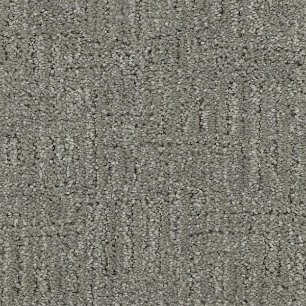 Mohawk 8 in. x 8 in. Pattern Carpet Sample - Lake Mohr - Color Stone Sculpture
