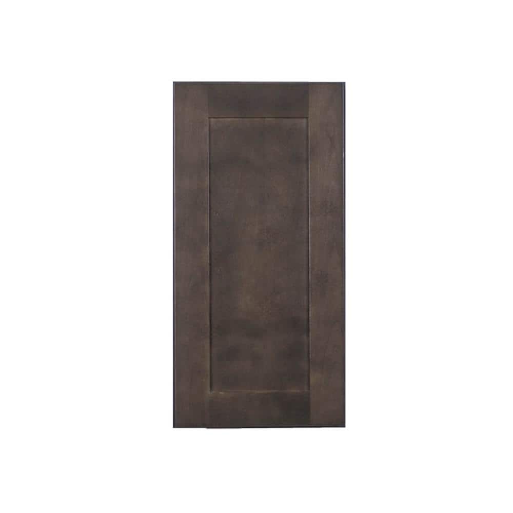 Lifeart Cabinetry Lancaster Shaker Vintage Charcoal Decorative Door Panel 12-In. W x 30-in H x 0.75-in D