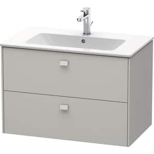 Brioso 18.88 in. W x 32.25 in. D x 21.75 in. H Bath Vanity Cabinet without Top in Concrete Gray