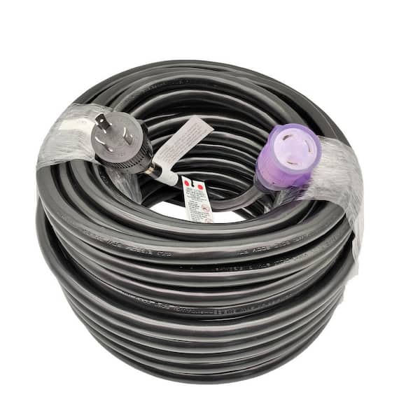 100 ft. 10/3 30 Amp NEMA L6-30 Extension Cord NEMA L6-30P to L6-30R