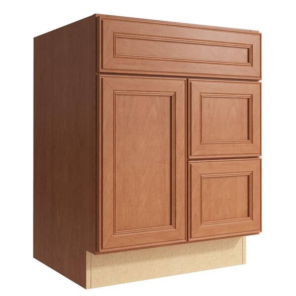 Cardell Boden 24 in. W x 31 in. H Vanity Cabinet Only in Caramel