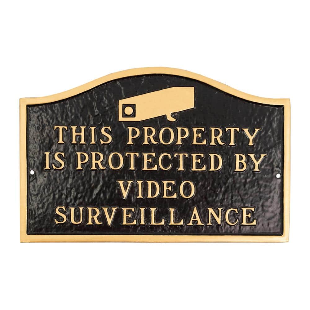 This Property is Standard Statement Plaque - Black/Gold product image for price tracking