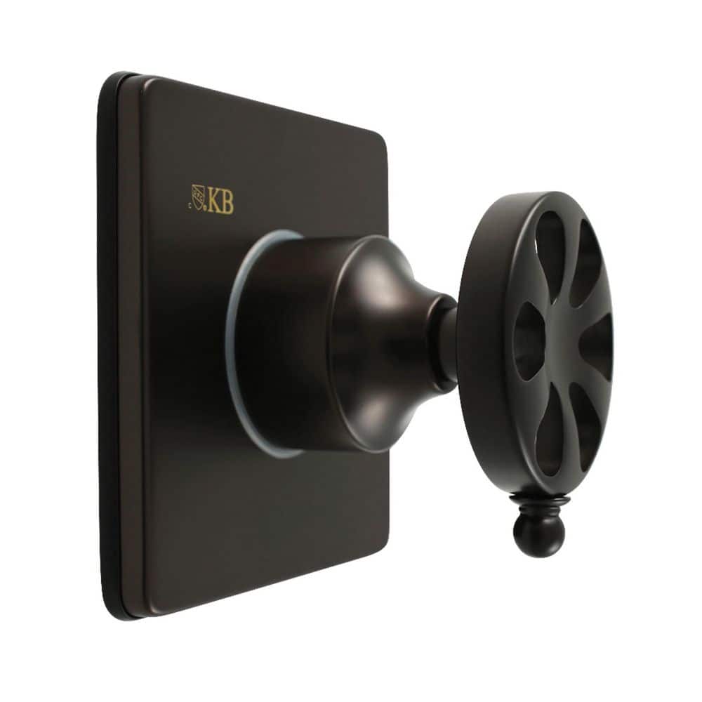 Belknap 1/2 in. Single-Handle 1-Hole Wall Mount 3-Way Diverter Valve with Trim Kit in Oil Rubbed Bronze price history on PriceWatchPro